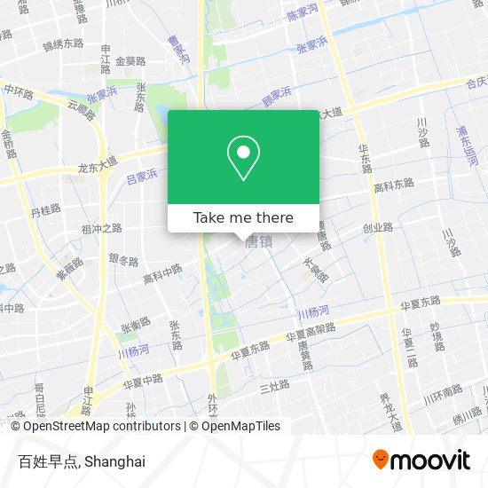 百姓早点 map