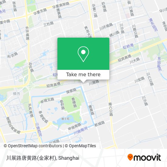 川展路唐黄路(金家村) map