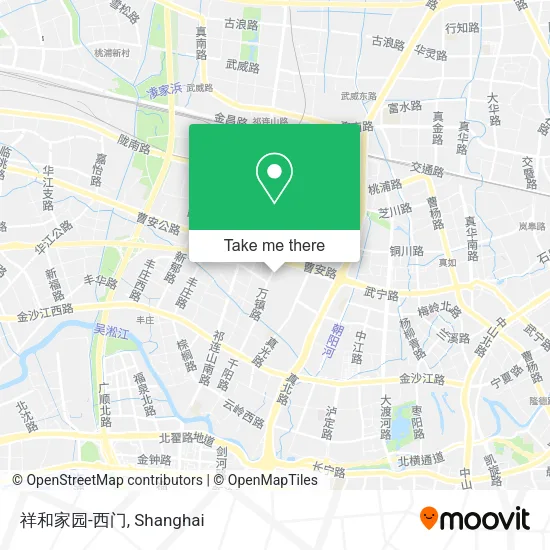 祥和家园-西门 map