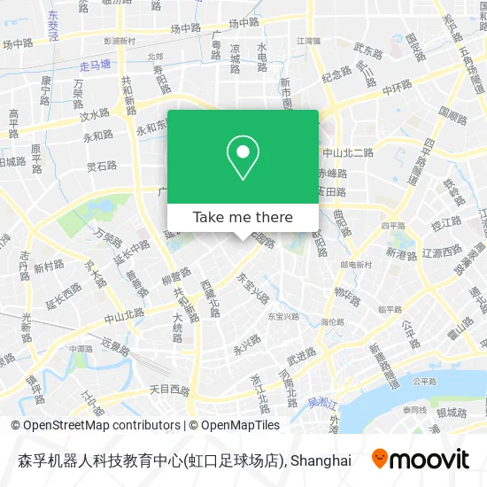 森孚机器人科技教育中心(虹口足球场店) map