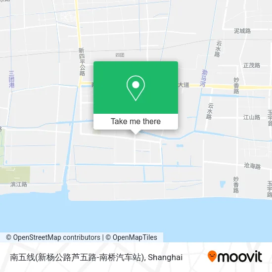 南五线(新杨公路芦五路-南桥汽车站) map