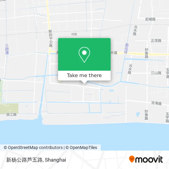 新杨公路芦五路 map