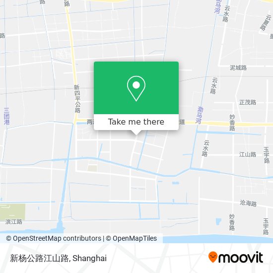 新杨公路江山路 map