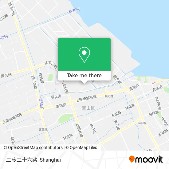 二冷二十六路 map