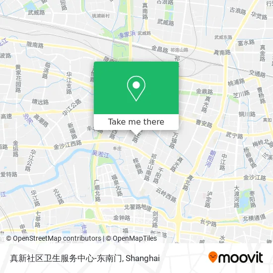 真新社区卫生服务中心-东南门 map