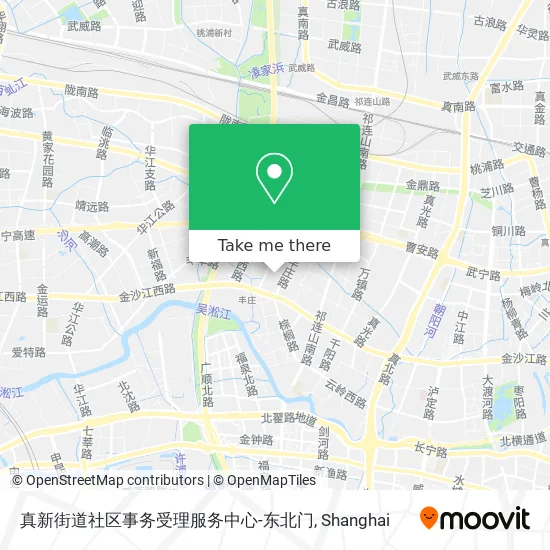 真新街道社区事务受理服务中心-东北门 map