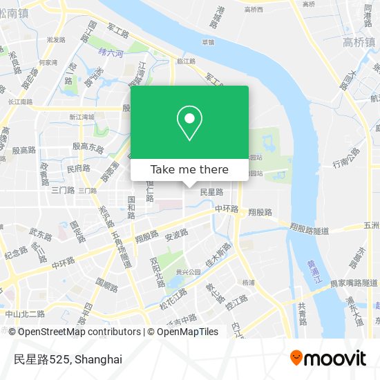 民星路525 map