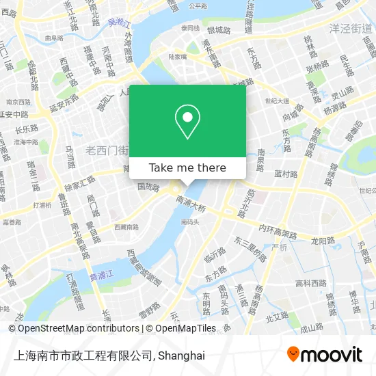 上海南市市政工程有限公司 map