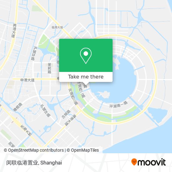 闵联临港置业 map