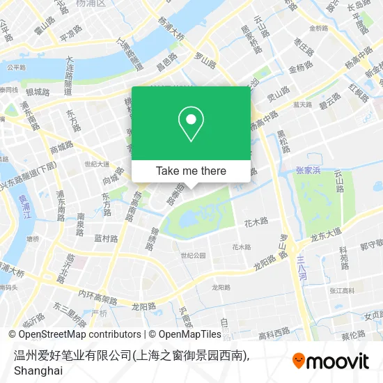 温州爱好笔业有限公司(上海之窗御景园西南) map