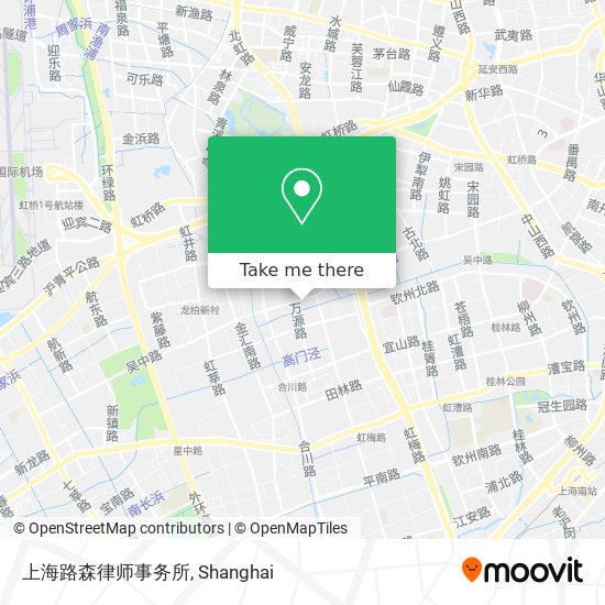上海路森律师事务所 map