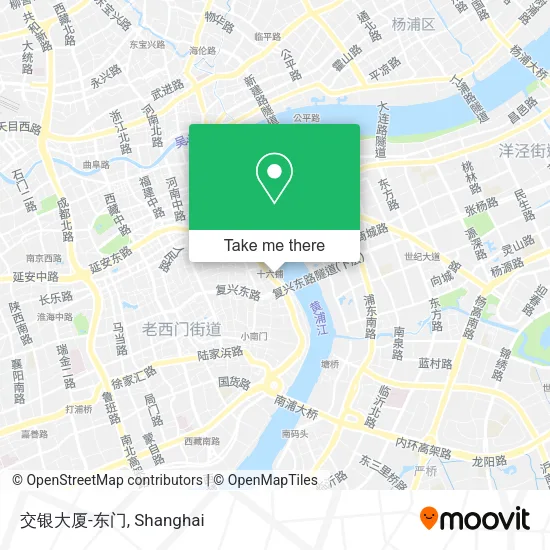 交银大厦-东门 map