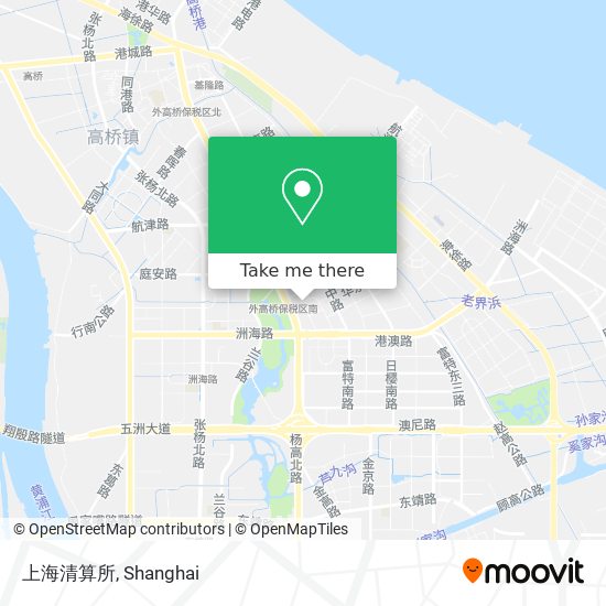 上海清算所 map