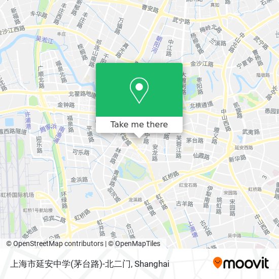上海市延安中学(茅台路)-北二门 map