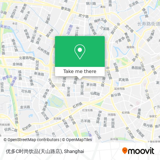 优多C时尚饮品(天山路店) map