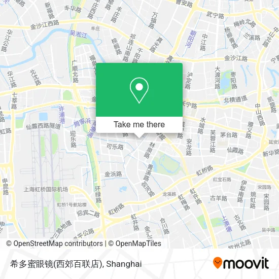 希多蜜眼镜(西郊百联店) map