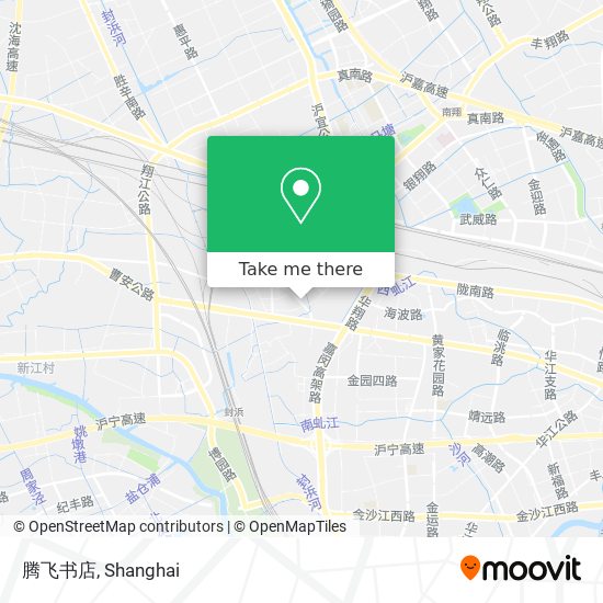 腾飞书店 map