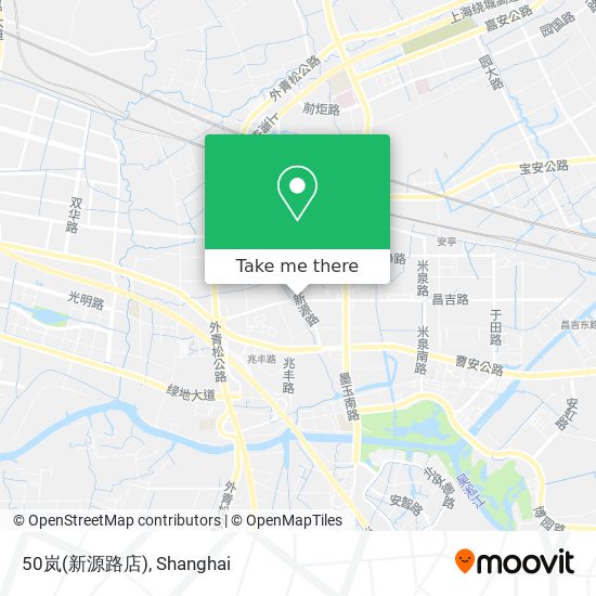 50岚(新源路店) map