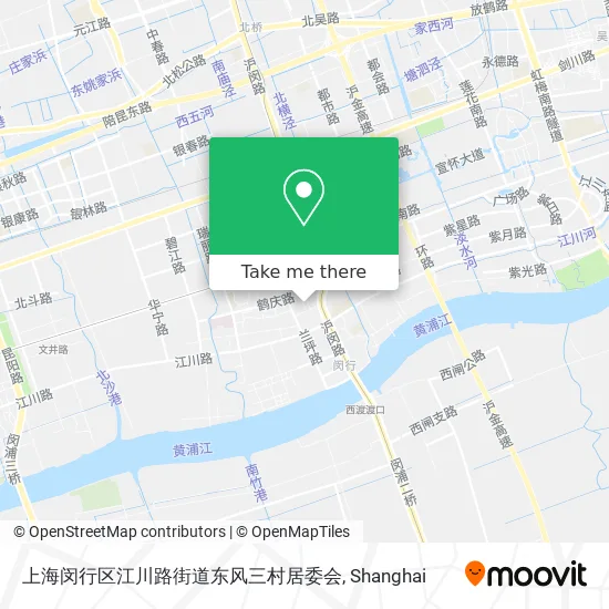 上海闵行区江川路街道东风三村居委会 map