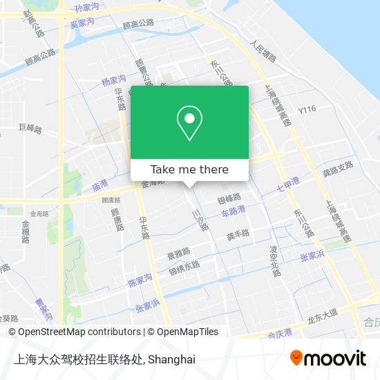 上海大众驾校招生联络处 map