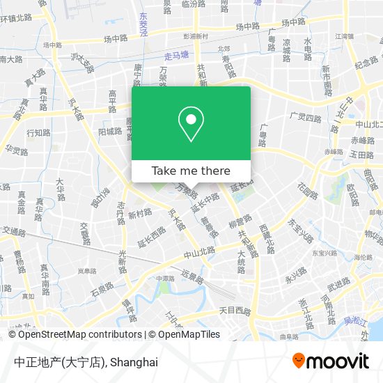 中正地产(大宁店) map