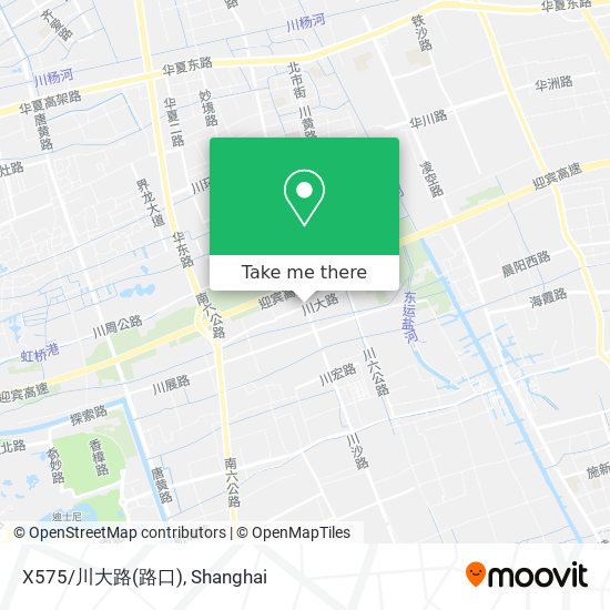 X575/川大路(路口) map