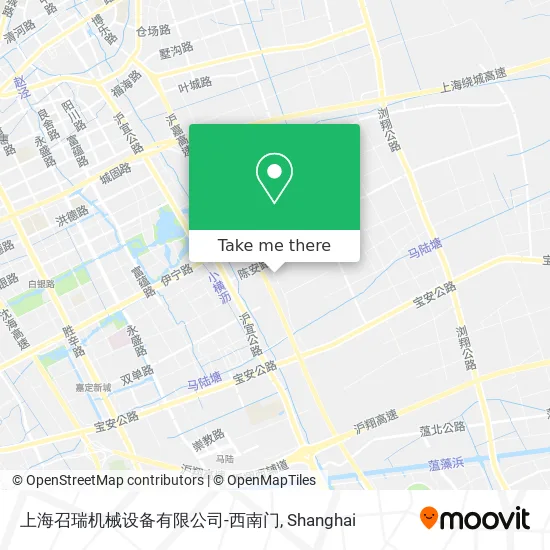 上海召瑞机械设备有限公司-西南门 map
