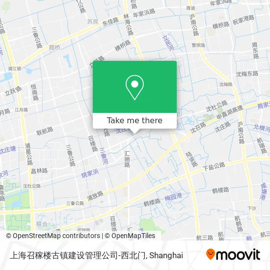 上海召稼楼古镇建设管理公司-西北门 map