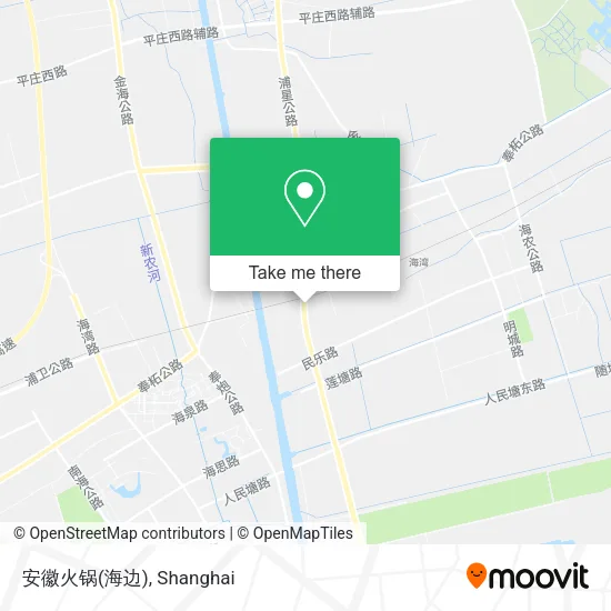 安徽火锅(海边) map