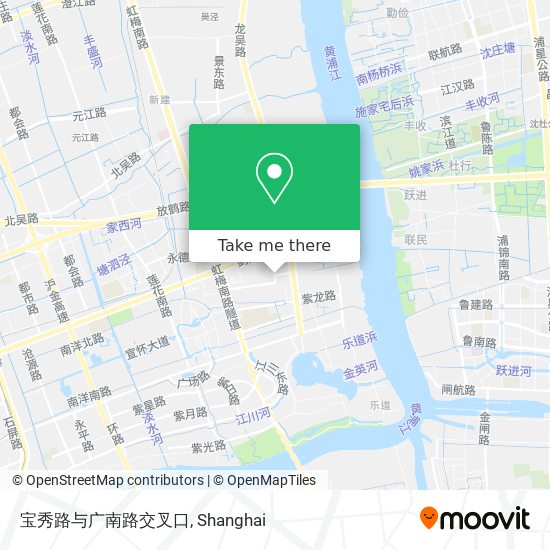 宝秀路与广南路交叉口 map