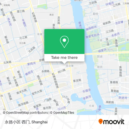 永德小区-西门 map