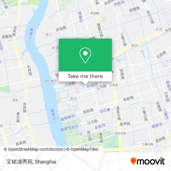 宝铭浦秀苑 map