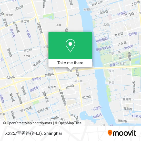 X225/宝秀路(路口) map
