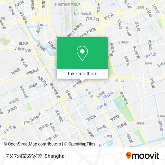 7又7湘菜农家菜 map