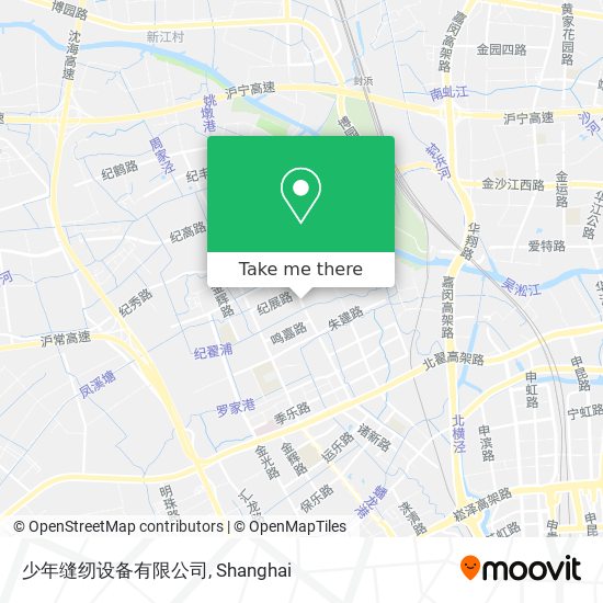 少年缝纫设备有限公司 map