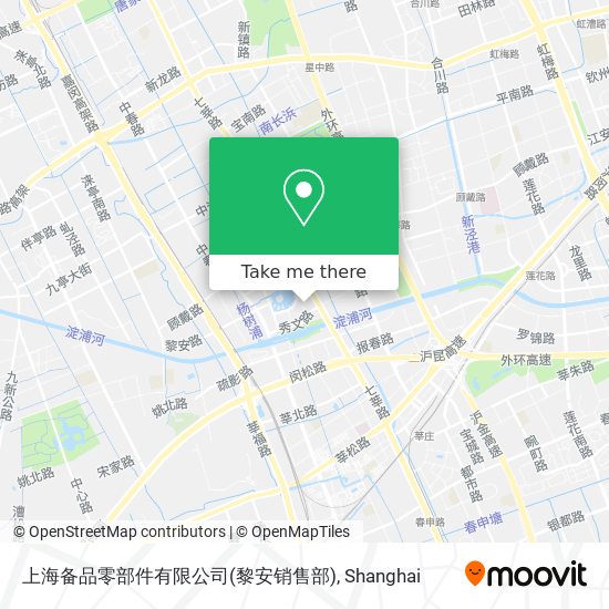 上海备品零部件有限公司(黎安销售部) map
