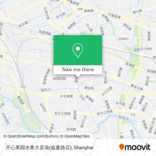 开心果园水果大卖场(临夏路店) map