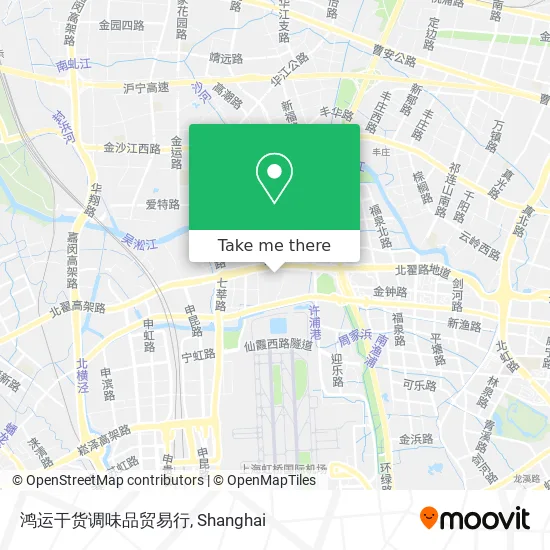 鸿运干货调味品贸易行 map