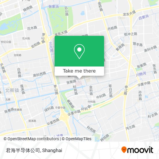 君海半导体公司 map
