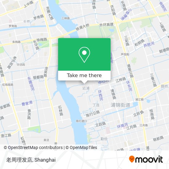 老周理发店 map