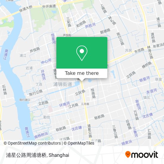 浦星公路周浦塘桥 map