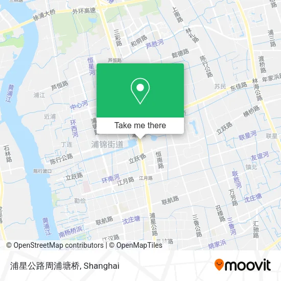 浦星公路周浦塘桥 map