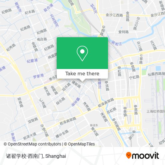 诸翟学校-西南门 map