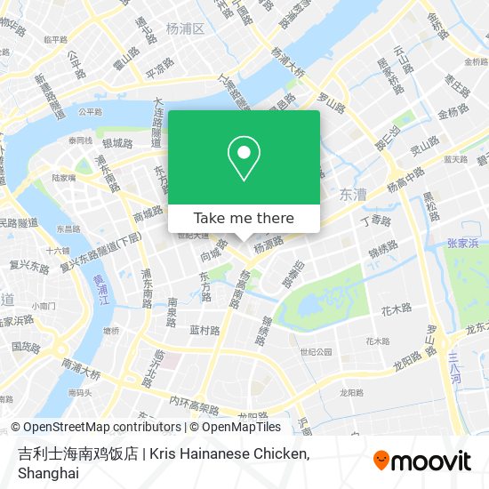 吉利士海南鸡饭店 | Kris Hainanese Chicken map