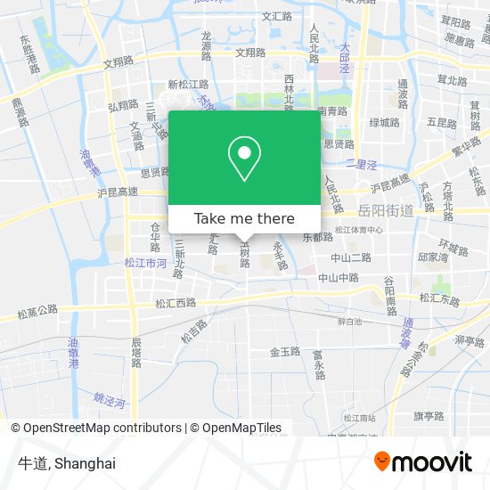 牛道 map