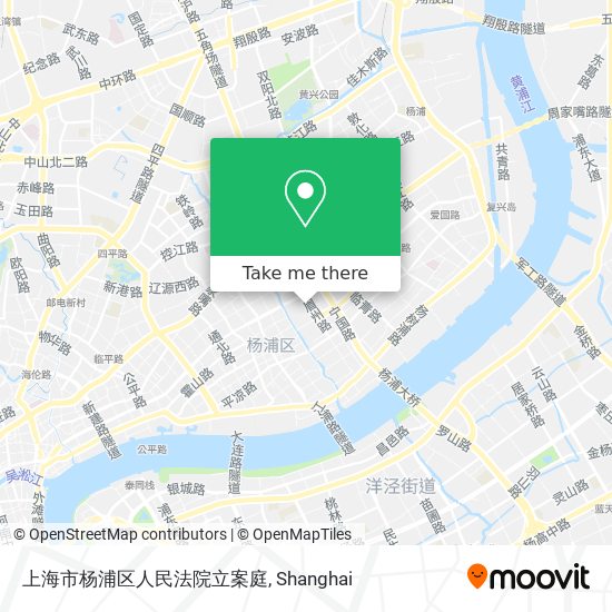 上海市杨浦区人民法院立案庭 map