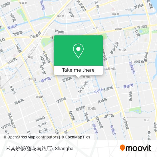 米其炒饭(莲花南路店) map