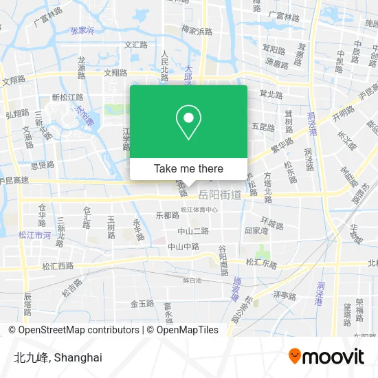 北九峰 map