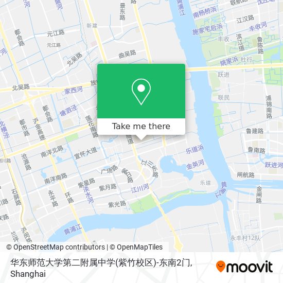 华东师范大学第二附属中学(紫竹校区)-东南2门 map