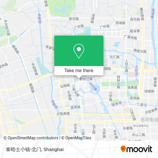 泰晤士小镇-北门 map